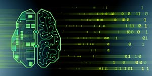 Machine learning and cognitive computing - 3d rendering